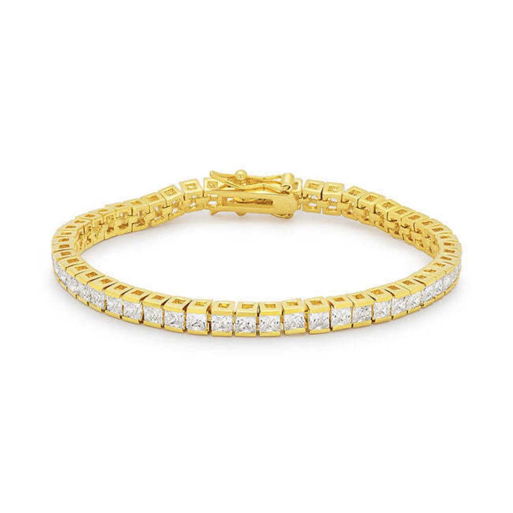 Lace Pink Cubic Zirconia Tennis Bracelet